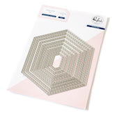 Essentials: Nested Hexagons Double Stitch die